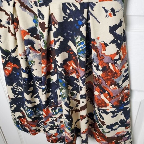 Anthropologie Maeve Capelle Flare Dress Size Small - Picture 5 of 8